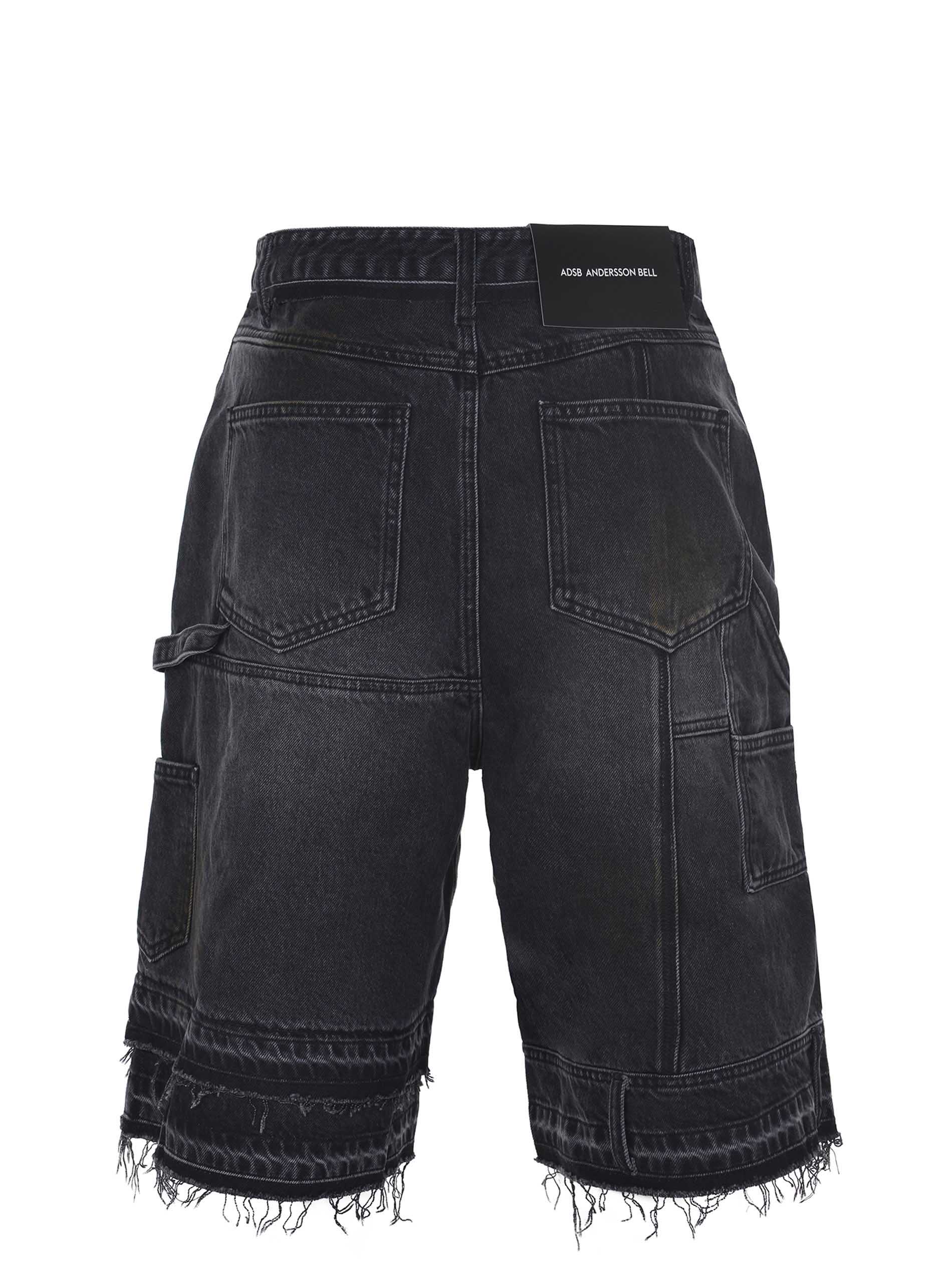 【Andersson Bell】 UNISEX DOUBLE PANELED MESH SHORTS ADSB☆UNISEX DOUBLE PANELED MESH SHORTS☆夏も涼しい☆人気